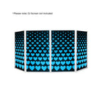 DJ Screen Heart Design Lycra (4 Pack)