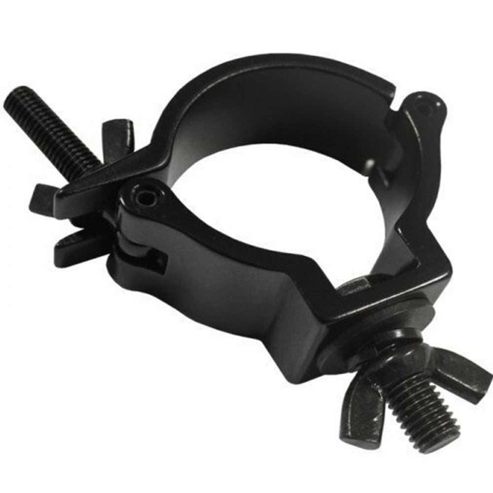 2" Black Aluminium Truss Half Coupler Light Clamp