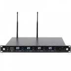 Quad Handheld UHF Radio Microphones CH65 & CH70