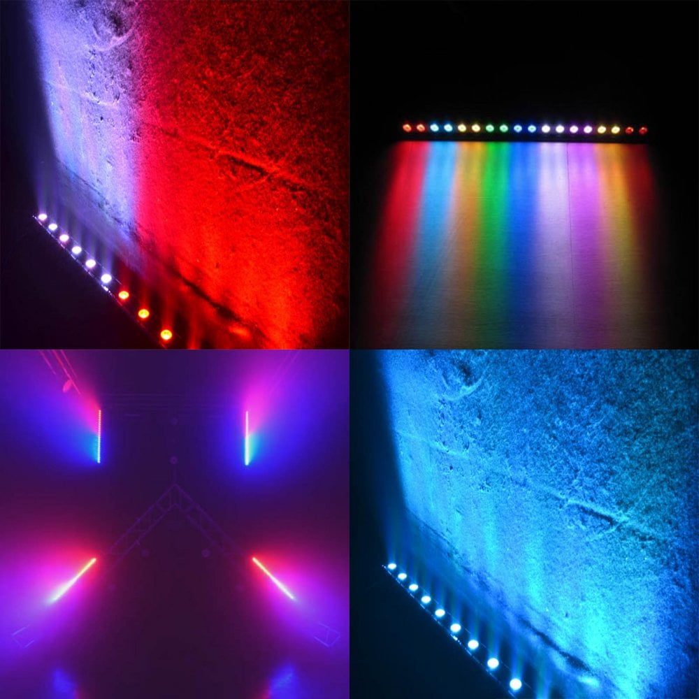 Lighting Colour Bar Quad LED Batten with Remote Control
