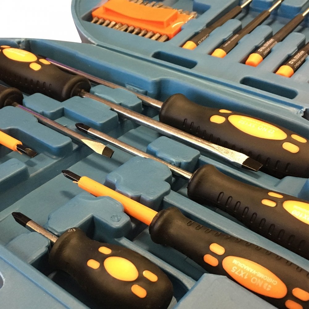42pc Screwdriver Set Cross Head / Slot & Precision