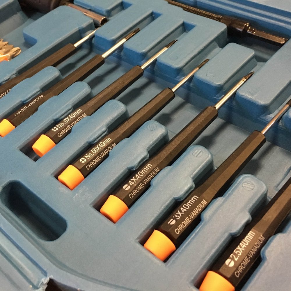 42pc Screwdriver Set Cross Head / Slot & Precision