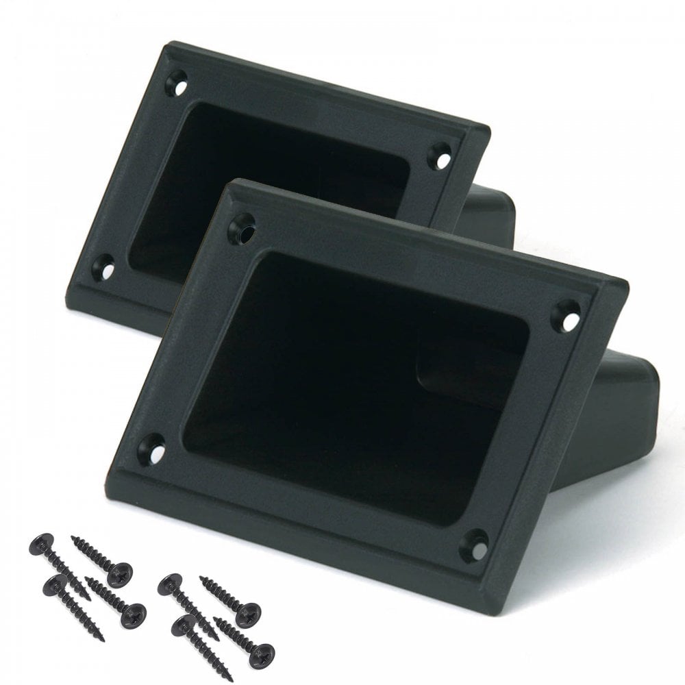 Large Plastic Recessed Handles (Pair)