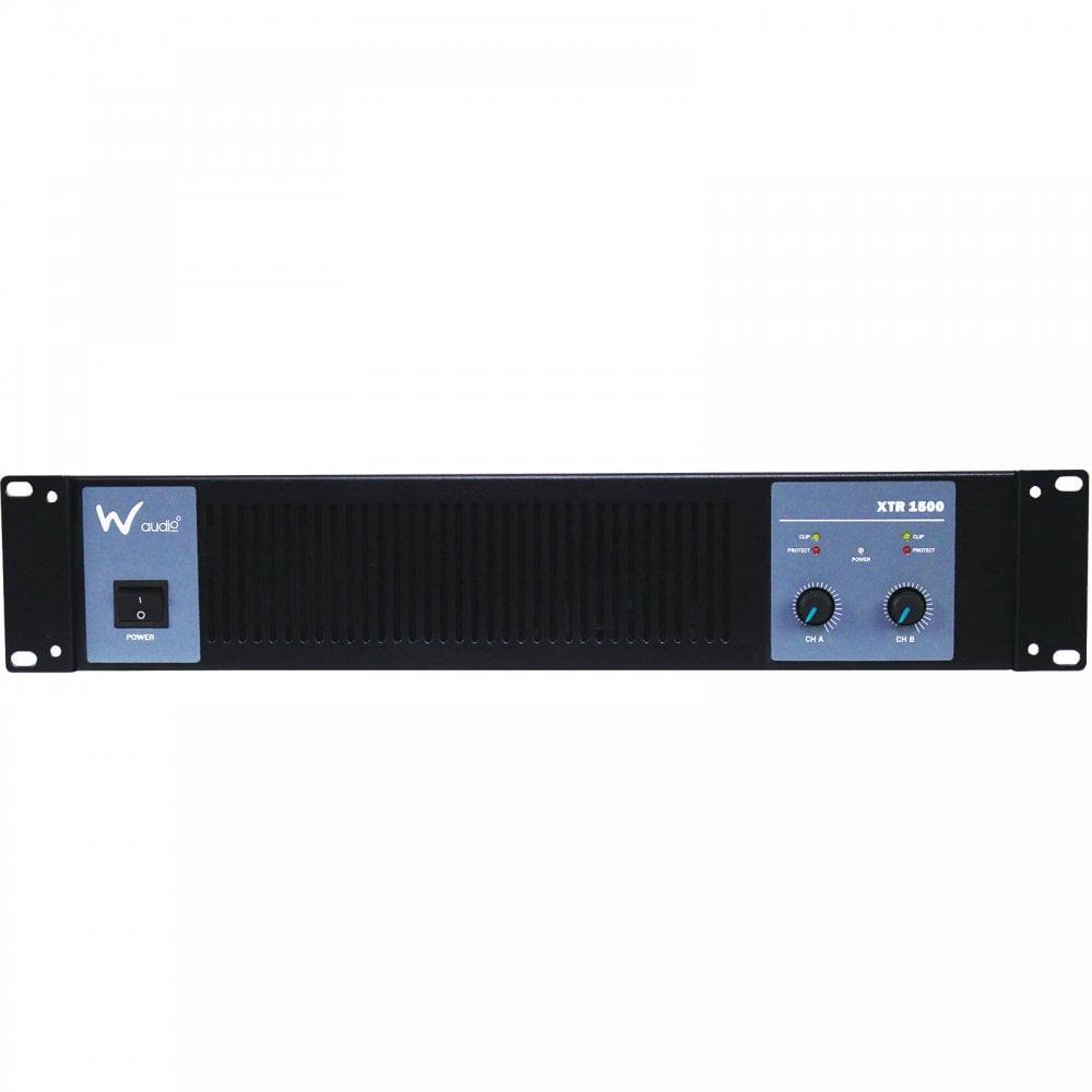 XTR 1500 Stereo Power Amplifier 2x 750W RMS