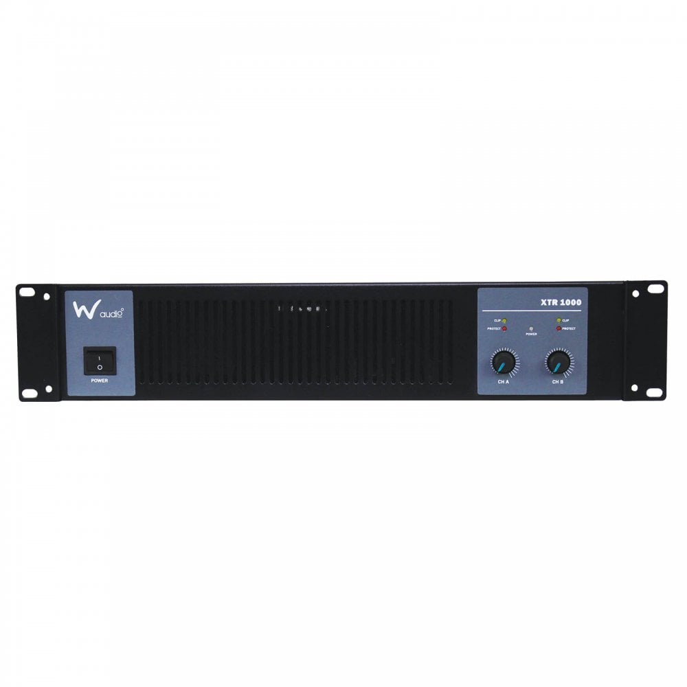 XTR 1000 Stereo Power Amplifier 2x 500W RMS