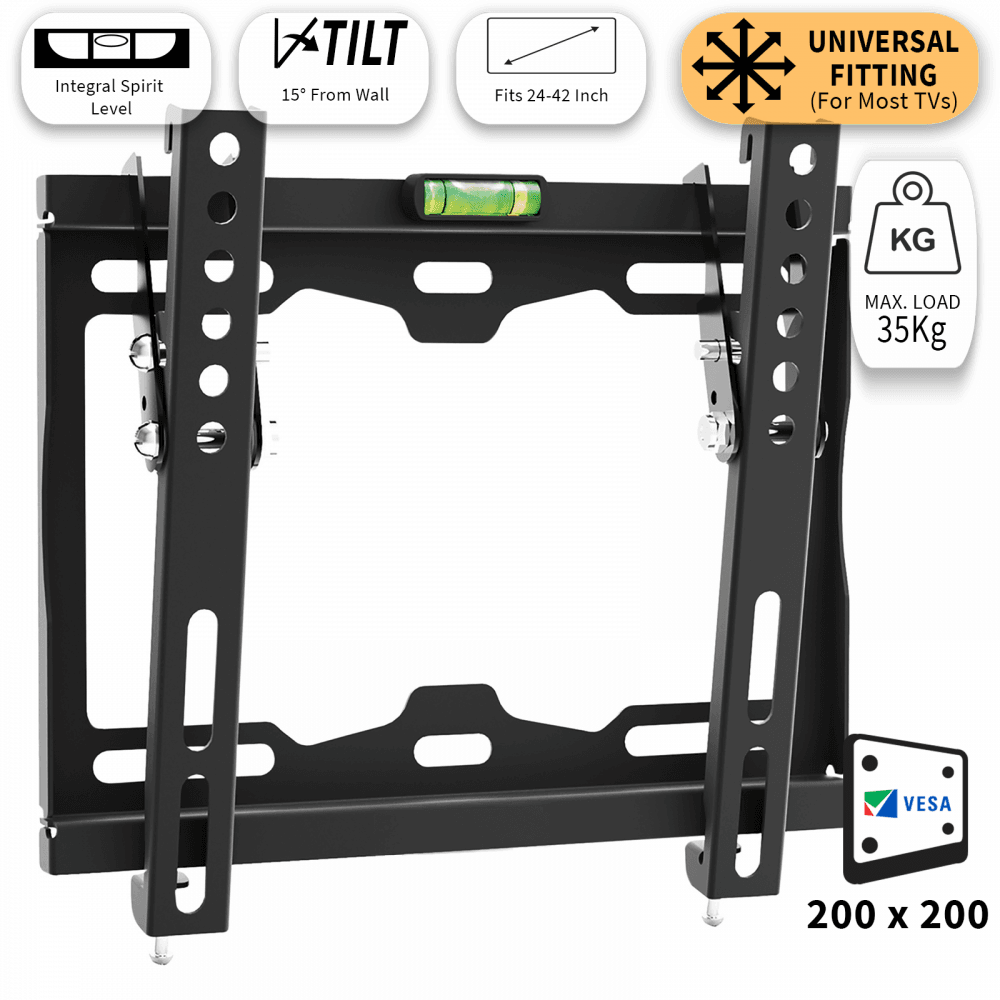 Tilt TV Frame Mounting Bracket 24-42 Inch