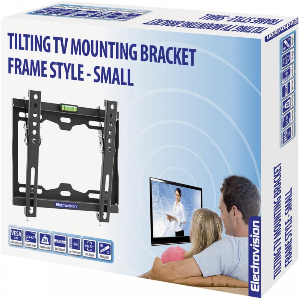 Tilt TV Frame Mounting Bracket 24-42 Inch