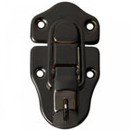 Black Heavy Duty Metal Draw Bolt Catch - Flight Case Latch