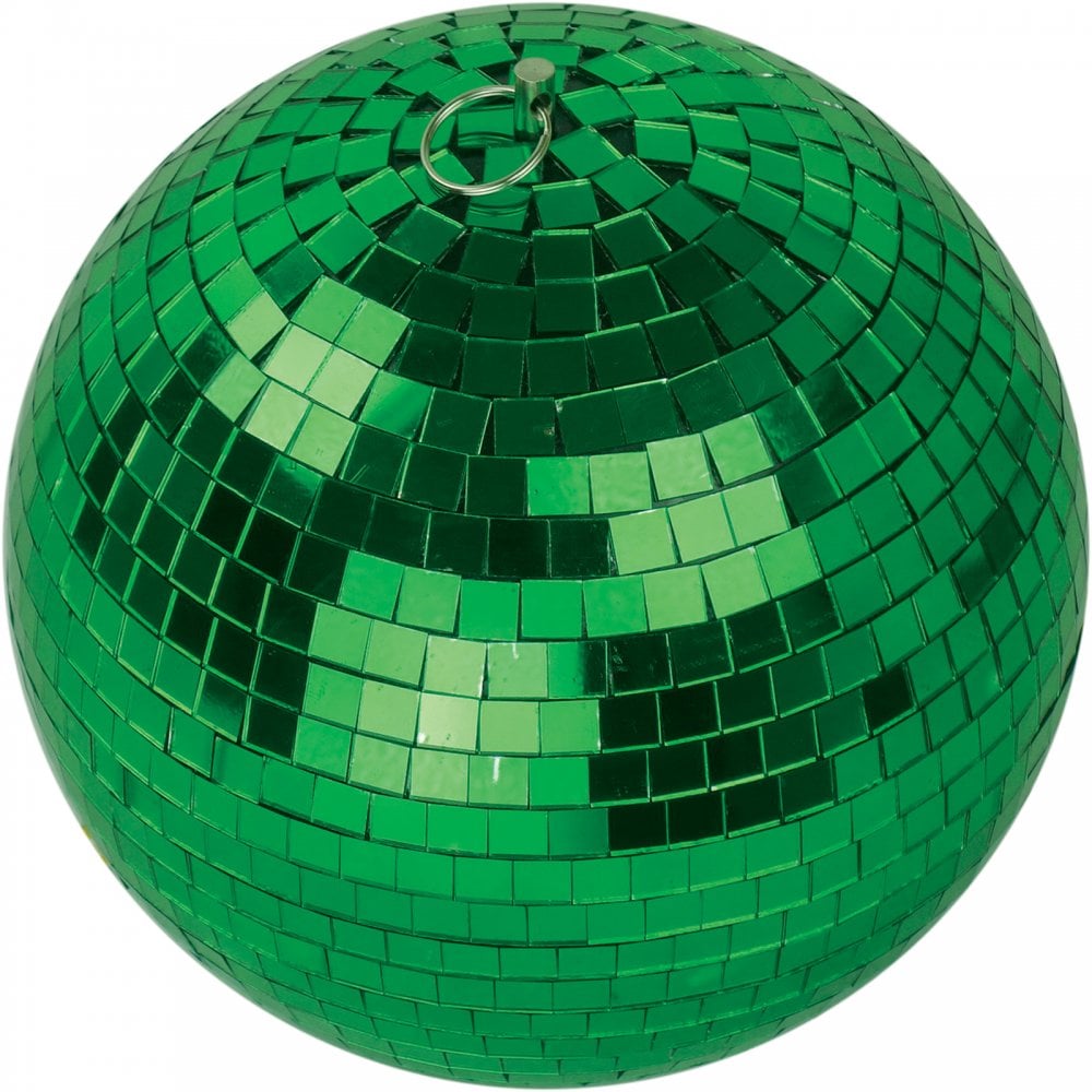 Green Mirror Ball Decor Lighting 200mm 8"