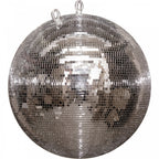 Silver Mirror Ball Decor Lighting 1000mm 40" 1m
