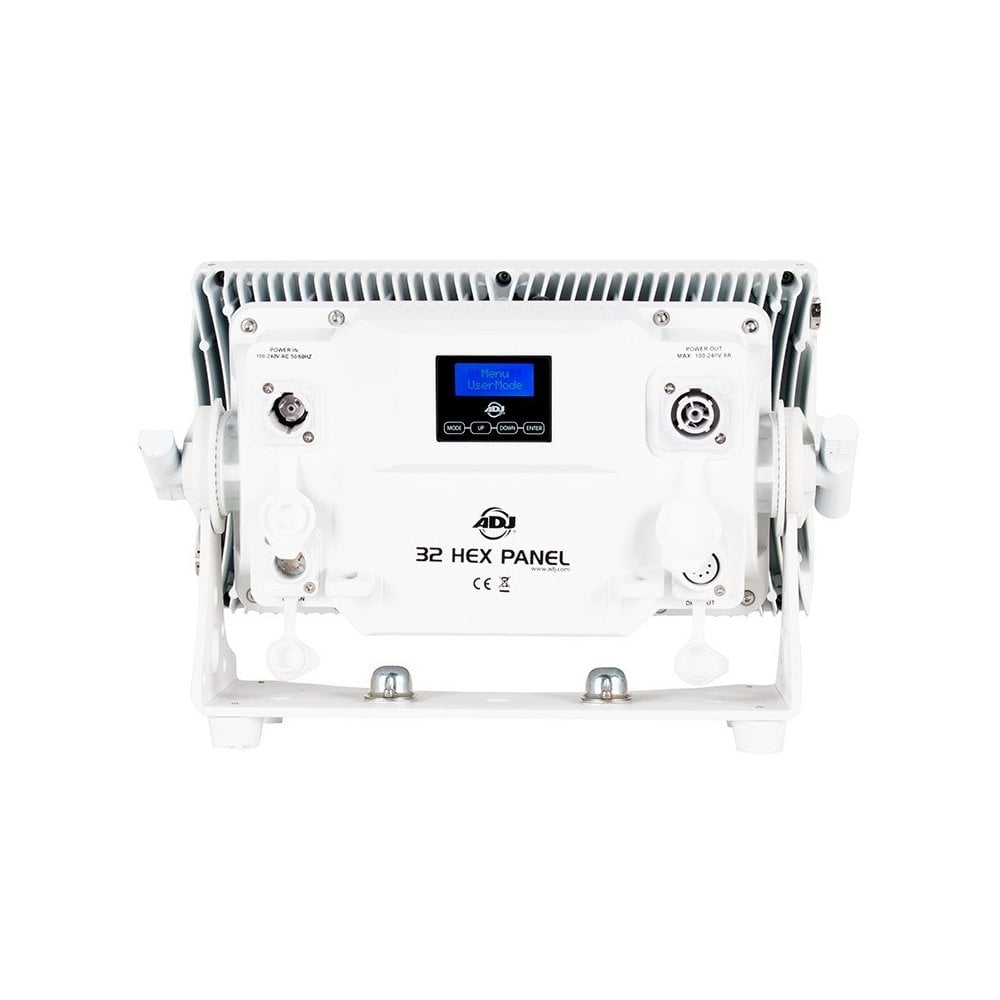 32 HEX IP Panel Pearl Outdoor Rated 32 x 12W RGBWA+UV LEDs