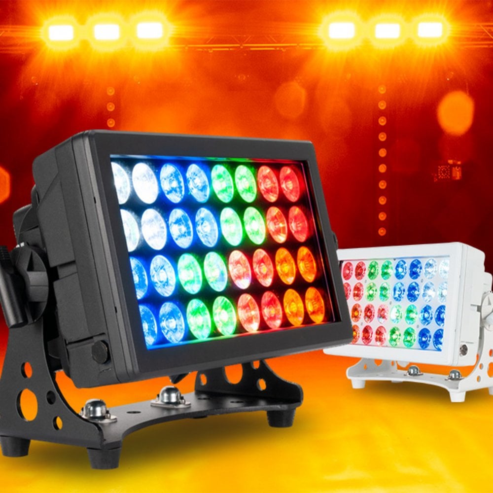32 HEX IP Panel Pearl Outdoor Rated 32 x 12W RGBWA+UV LEDs