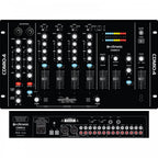 4 Channel USB 17 Input 19" Rack DJ Mixer 4 Mic Channels
