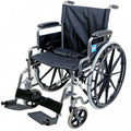 Foldable Self Propelled Steel Wheelchair - Hammered