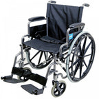 Foldable Self Propelled Steel Wheelchair - Hammered