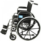 Foldable Self Propelled Steel Wheelchair - Hammered
