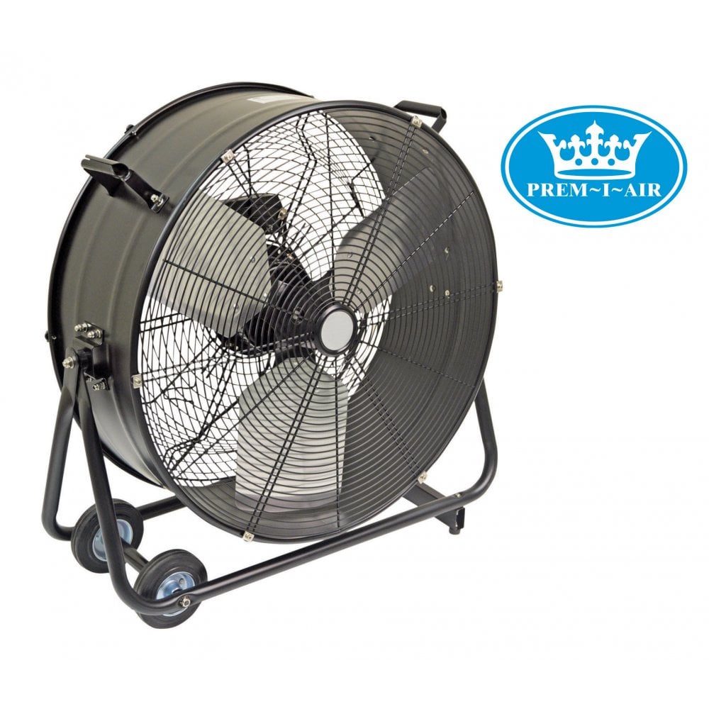 24" ( 61cm ) Portable Metal Drum Fan