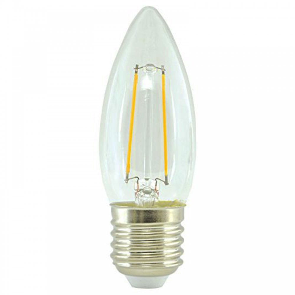 Box of 10 Lyyt 2w LED Energy Saving E27 Candle Lamp
