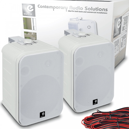 200w Mini Cabinet Speaker - White
