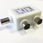 4 Way Indoor Coaxial Port Signal Splitter
