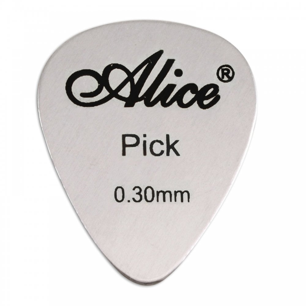 Stainless Steel Guitar Pick 0.30mm