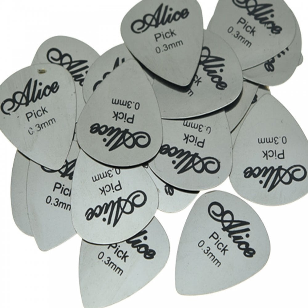 Stainless Steel Guitar Pick 0.30mm