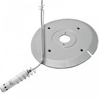 White Overhead Hanging Electret Microphone
