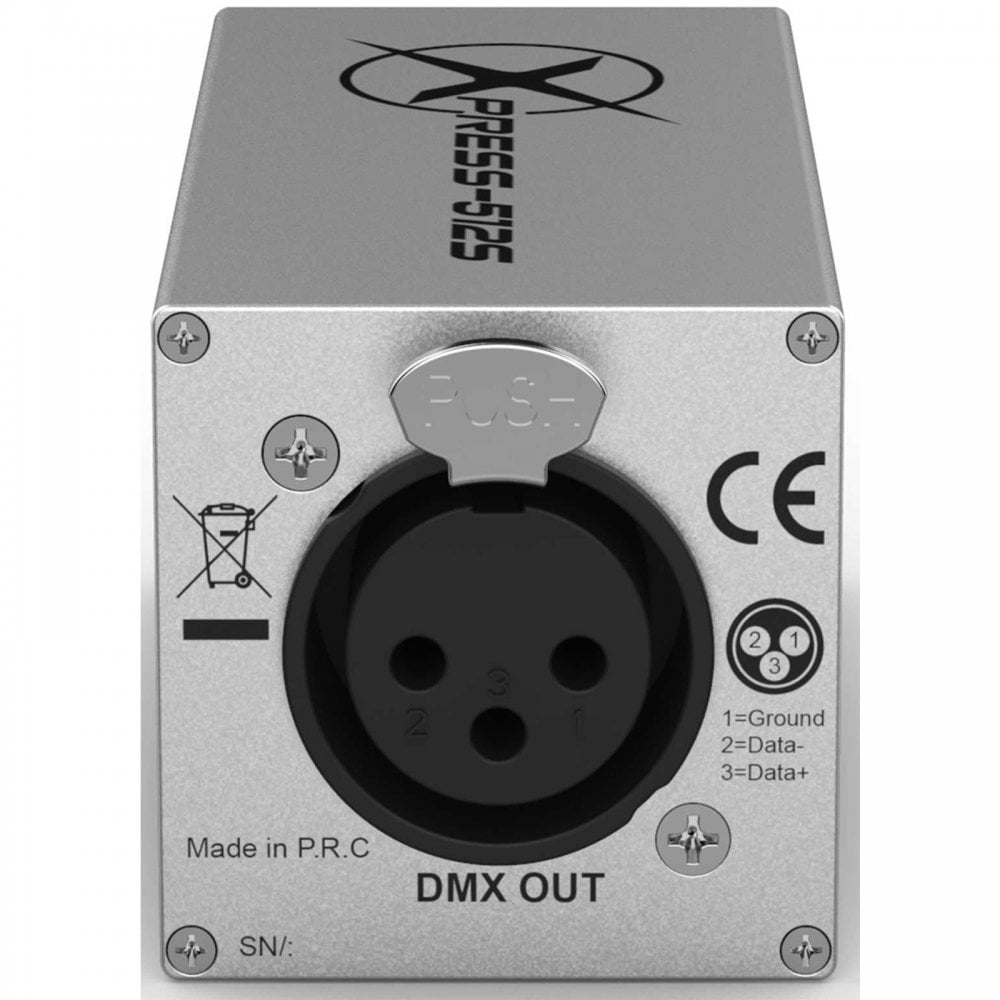 Xpress-512S DMX Interface For Stage DJ Lighting Control