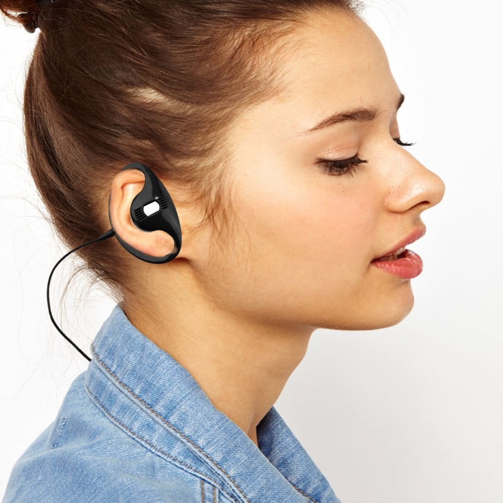 D Shape Mono Earphone with 3.5mm Jack