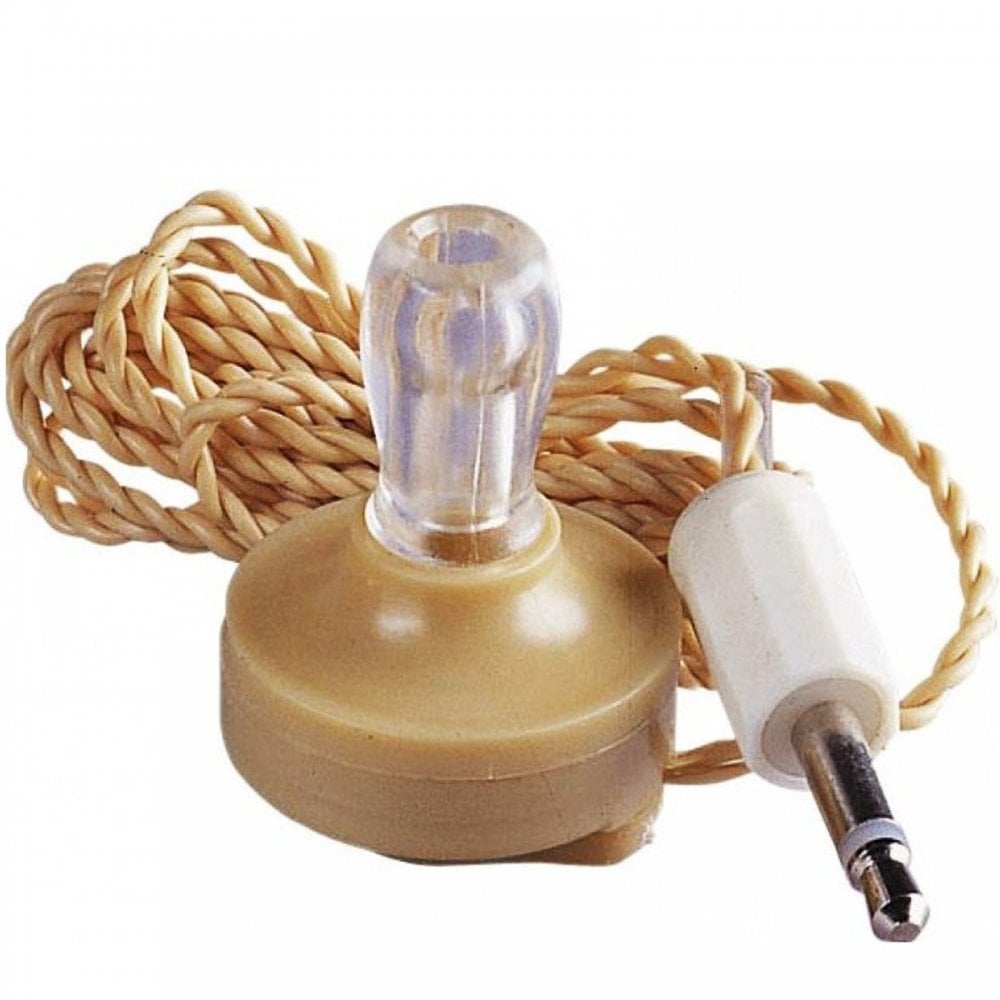 Mono Crystal Earpiece with 3.5mm Jack Plug