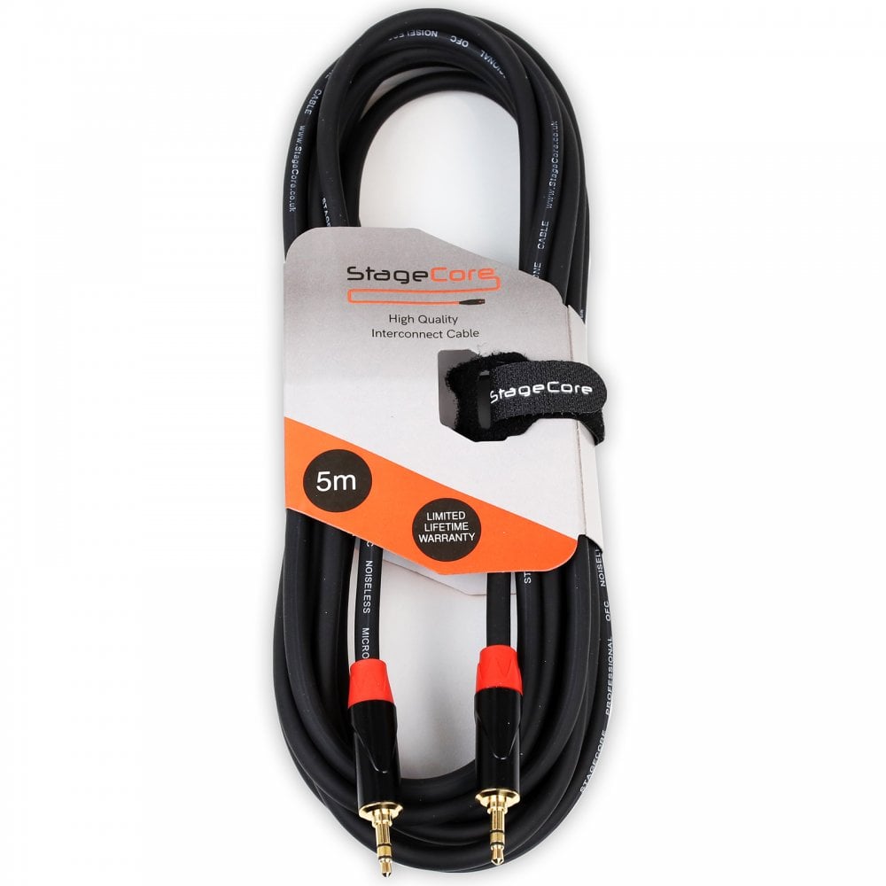 3.5mm Stereo Jack Lead High Quality Audio Signal Cable