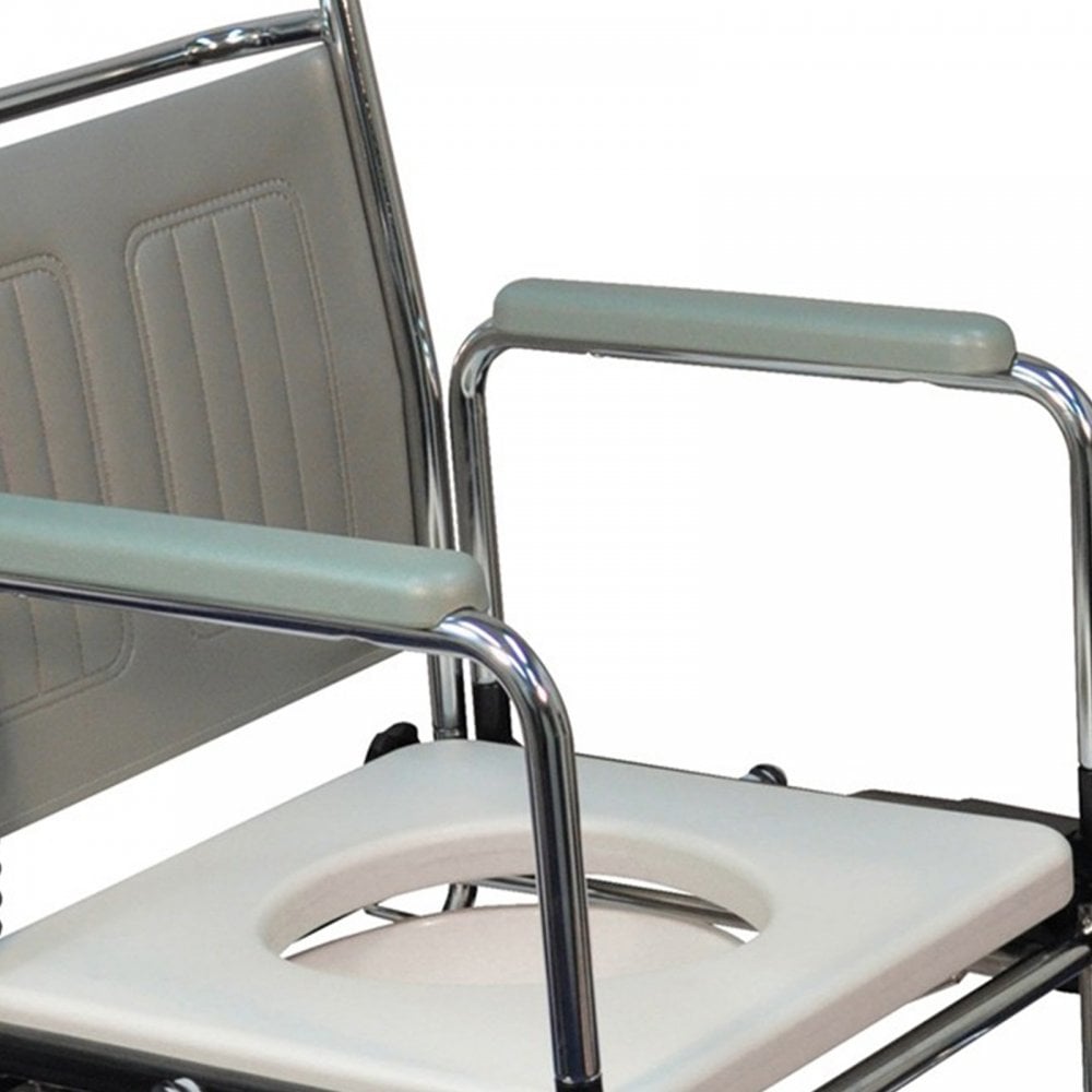 Linton Mobile Wheeled Commode (Flat Packed)