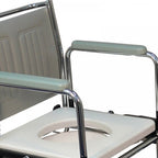 Linton Mobile Wheeled Commode (Flat Packed)