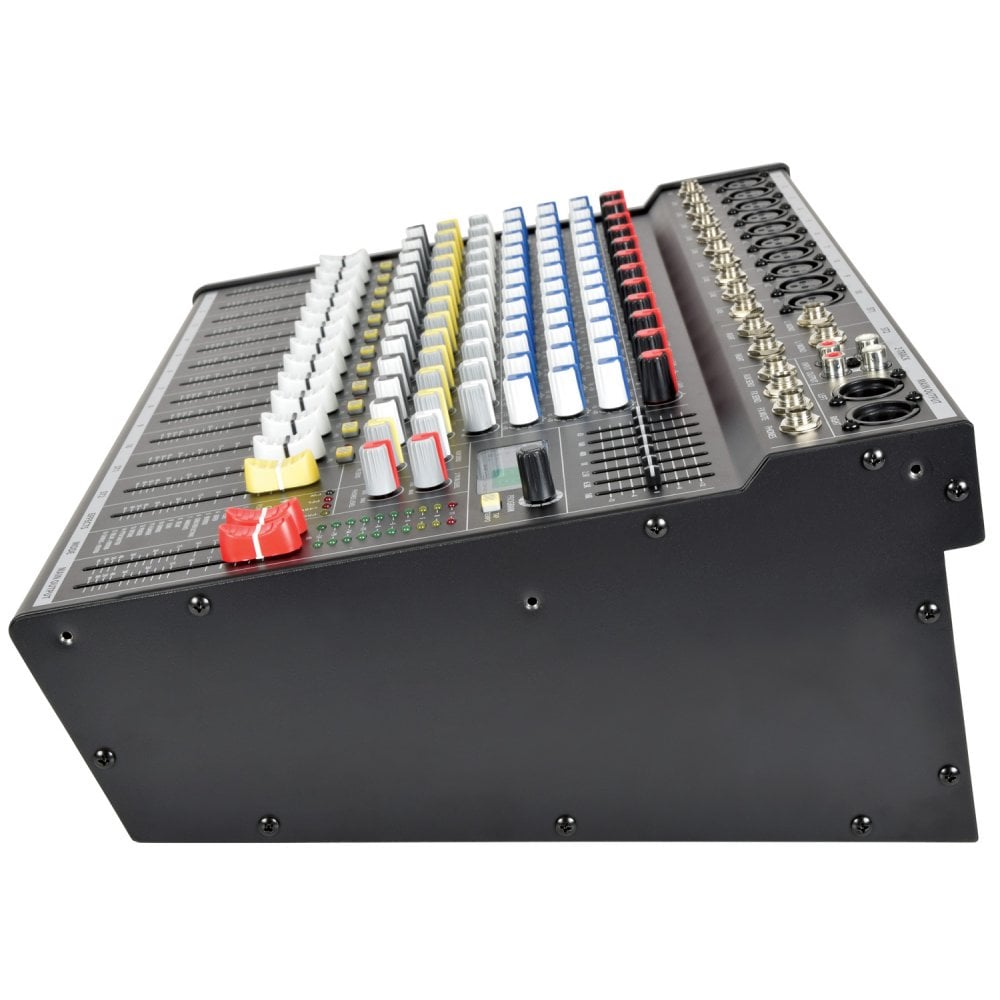 CSP-714 14-Channel Compact Powered Mixer Amplifier 700w RMS Digital DSP FX