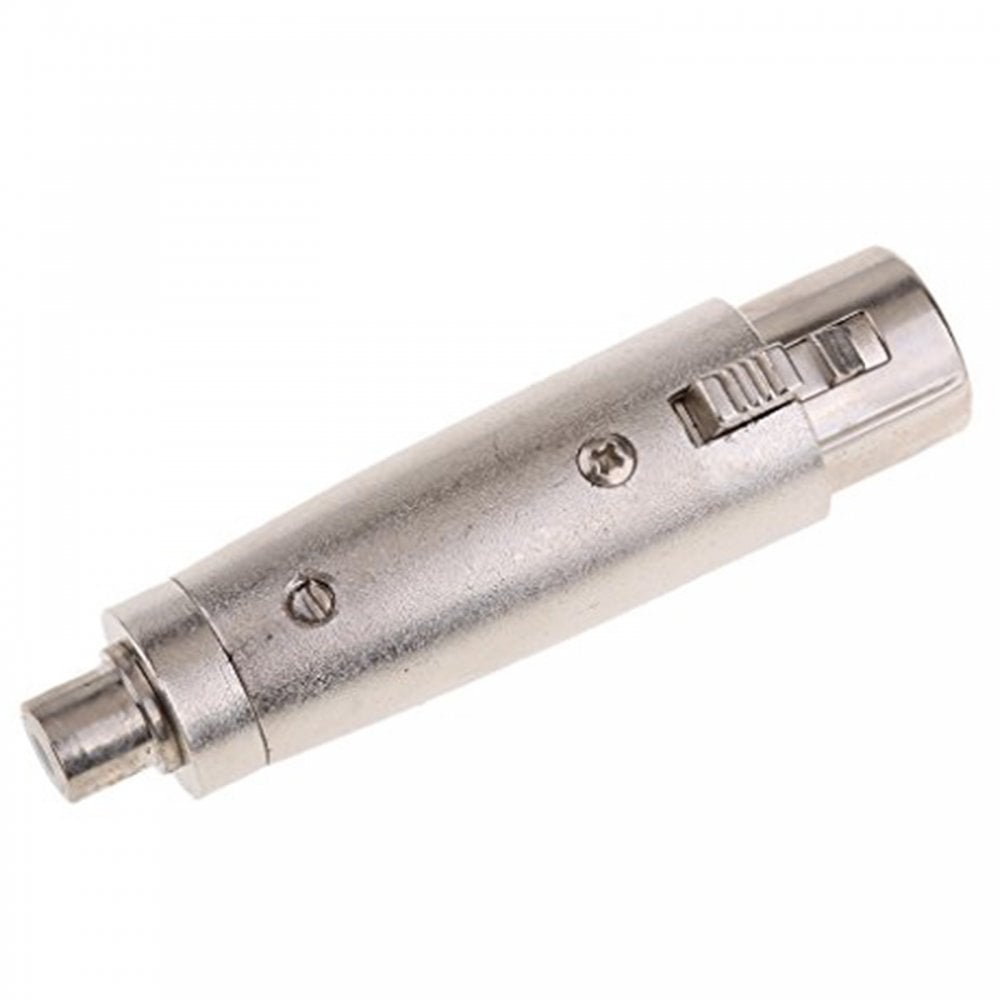 RCA Phono Socket Female to 3 Pin XLR Socket Female Adaptor