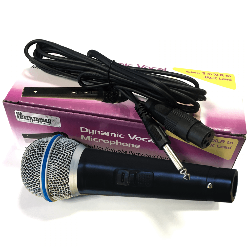 Handheld Dynamic Vocal Microphone Karaoke DJ PA