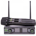 QWM1950 Twin Handheld Radio Mic System inc Carry Case