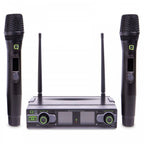 QWM1950 Twin Handheld Radio Mic System inc Carry Case