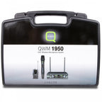 QWM1950 Twin Handheld Radio Mic System inc Carry Case
