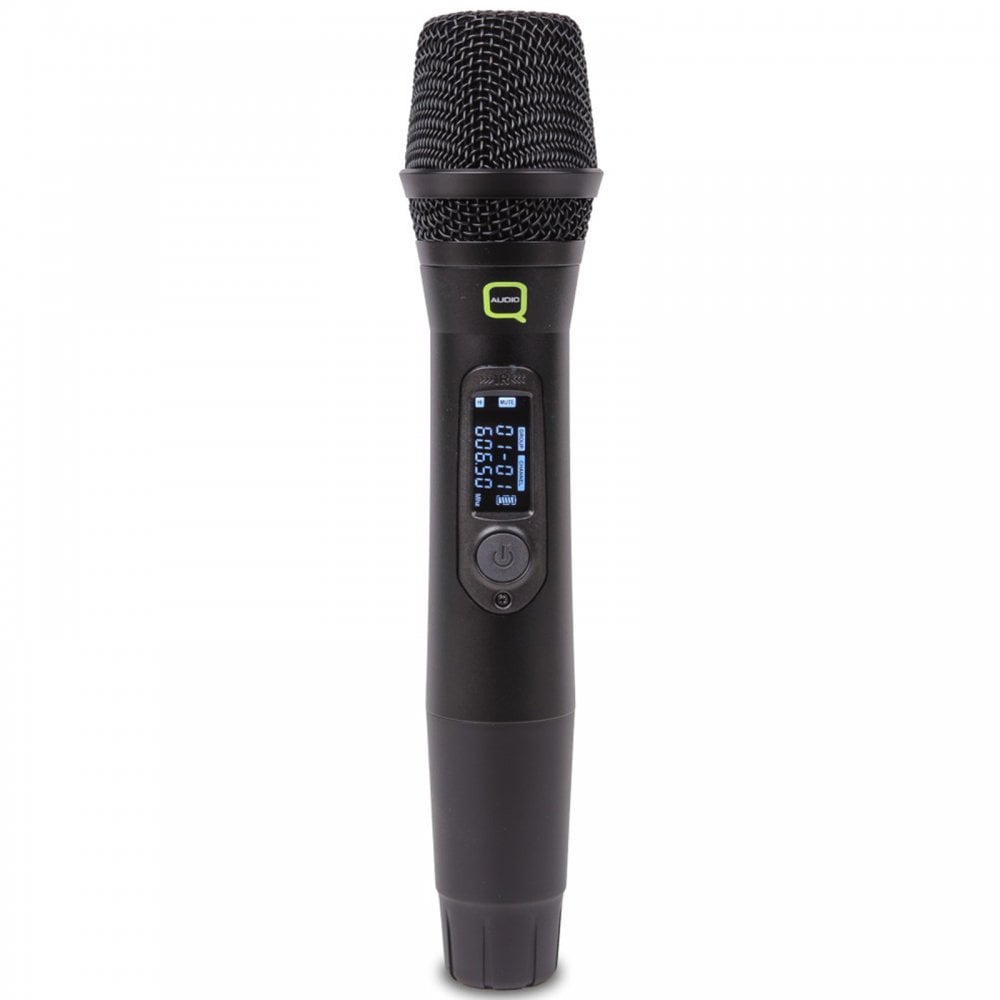 QWM1950 Handheld Body Pack Radio Mic System inc Headset Lapel