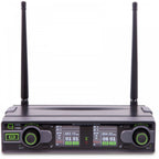 QWM1950 Handheld Body Pack Radio Mic System inc Headset Lapel