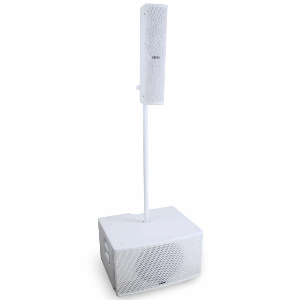 Compact Line Array 1000w Speaker System (White)