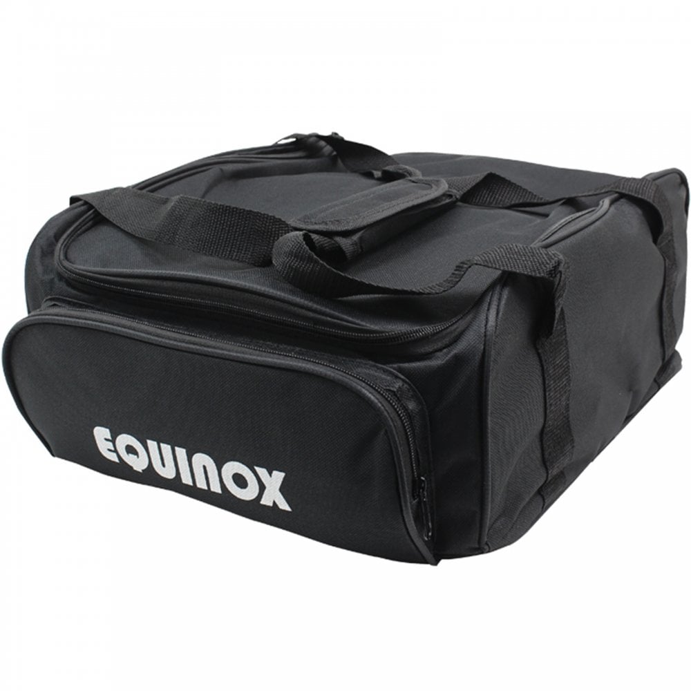 Colour Raider Uplighter Pack of 4 QUAD LED Par's, Carry Bag & Remote