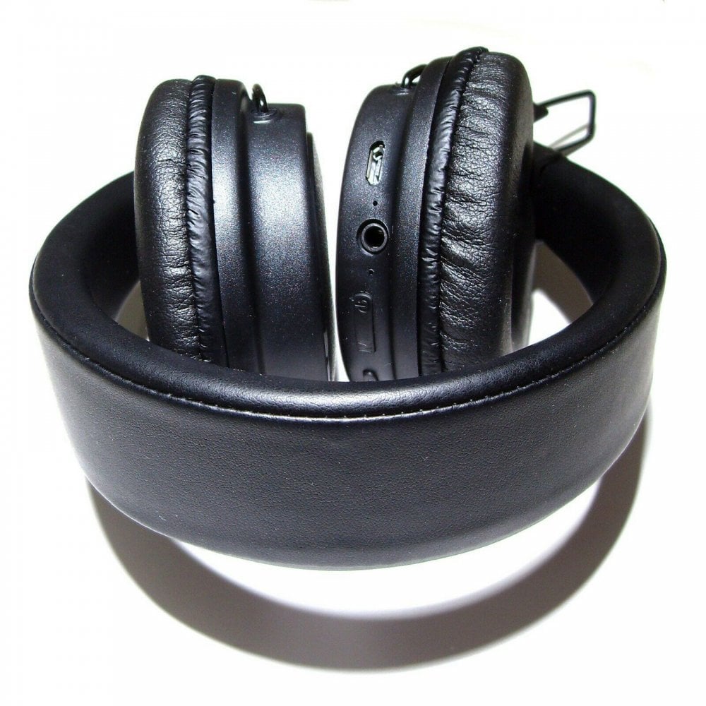 Wireless Bluetooth On Ear Headphones - Black