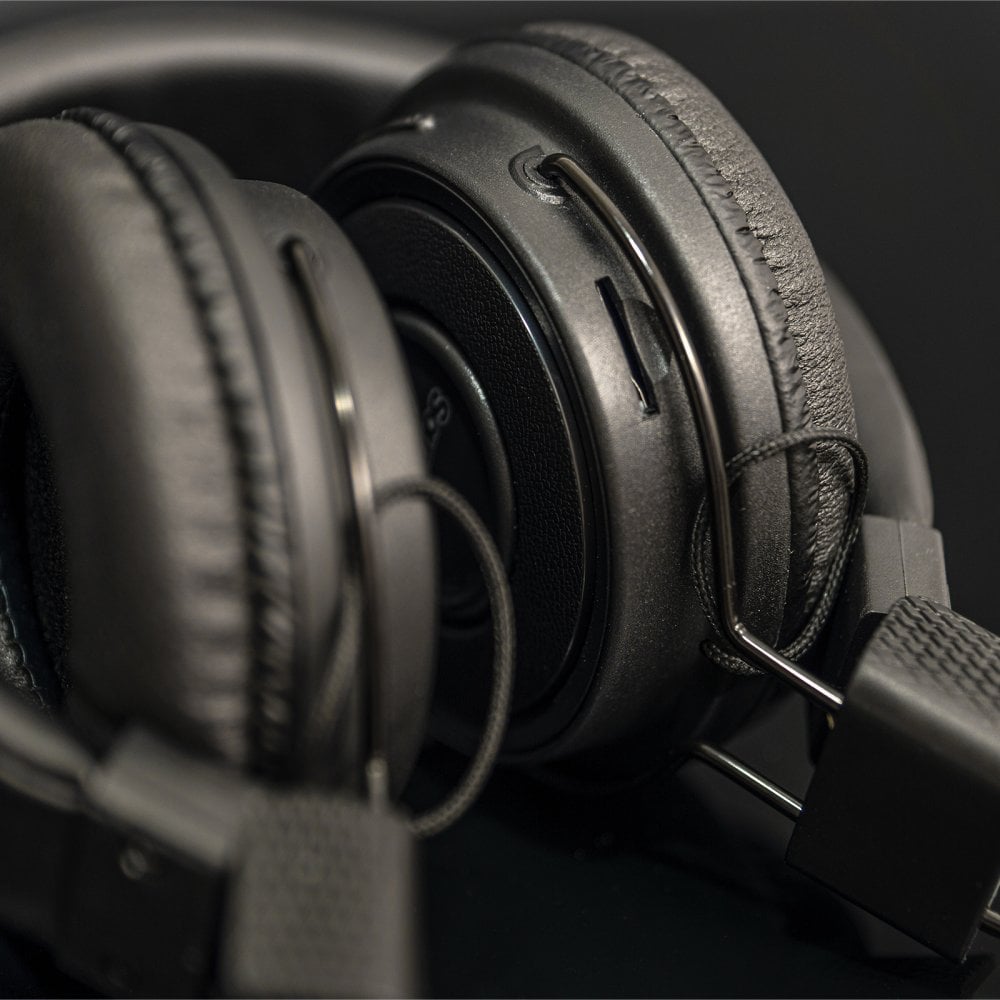 Wireless Bluetooth On Ear Headphones - Black