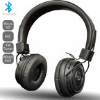 Wireless Bluetooth On Ear Headphones - Black