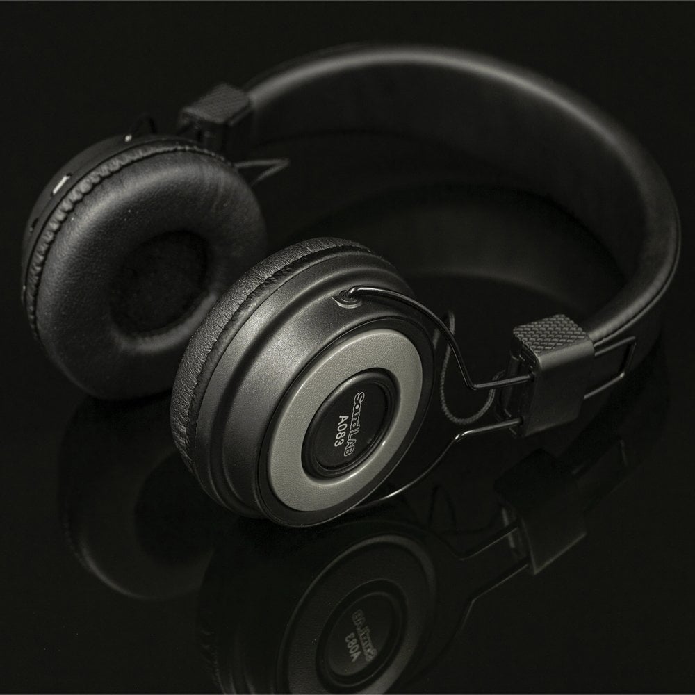 Wireless Bluetooth On Ear Headphones - Silver Grey