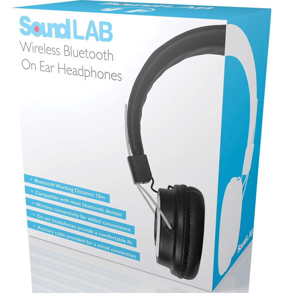 Wireless Bluetooth On Ear Headphones - Silver Grey