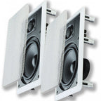 In-Wall Speakers With Directional Tweeter 120W