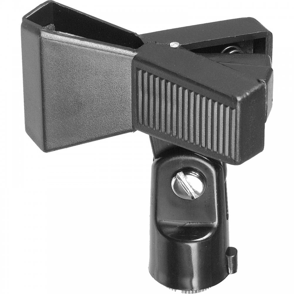 Universal Microphone Holder With Spring Clip